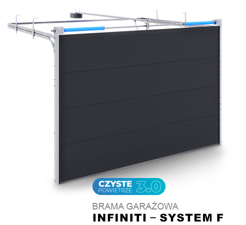 Brama garażowa Infiniti – system F