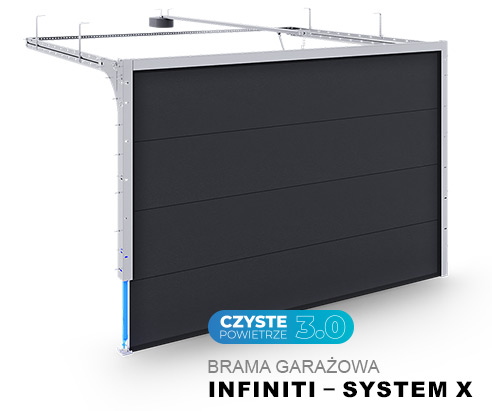 Brama garażowa Infiniti – system x